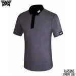 PXG 골프 4종 남성 투톤 기능성 반팔 카라 티셔츠